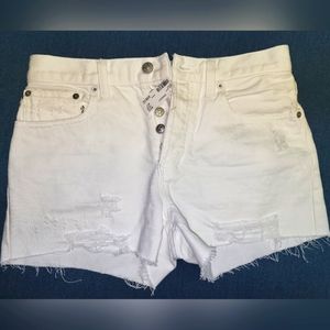 NWT Shorts We The Free sz 27 white